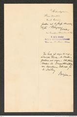 k.k. naturhistorisches Hofmuseum, Intendanzakten 1885-1896 (Hauer), Aktenzahl Z.356/1892, Seite 2